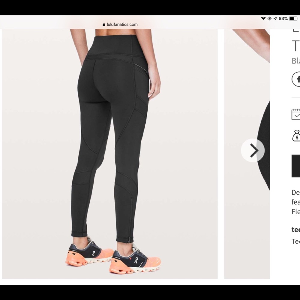 Lululemon Keep The Fleece - Size 6 in VGC.